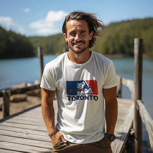 Grateful Dead - Toronto Blue Jays MLB Logo T-Shirt - StealieShop